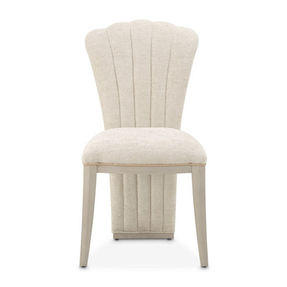 Fantosini Vanity Chair - Silver Mist