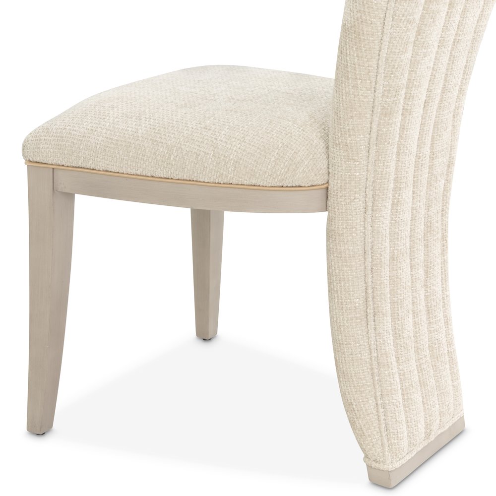 Fantosini Vanity Chair - Silver Mist