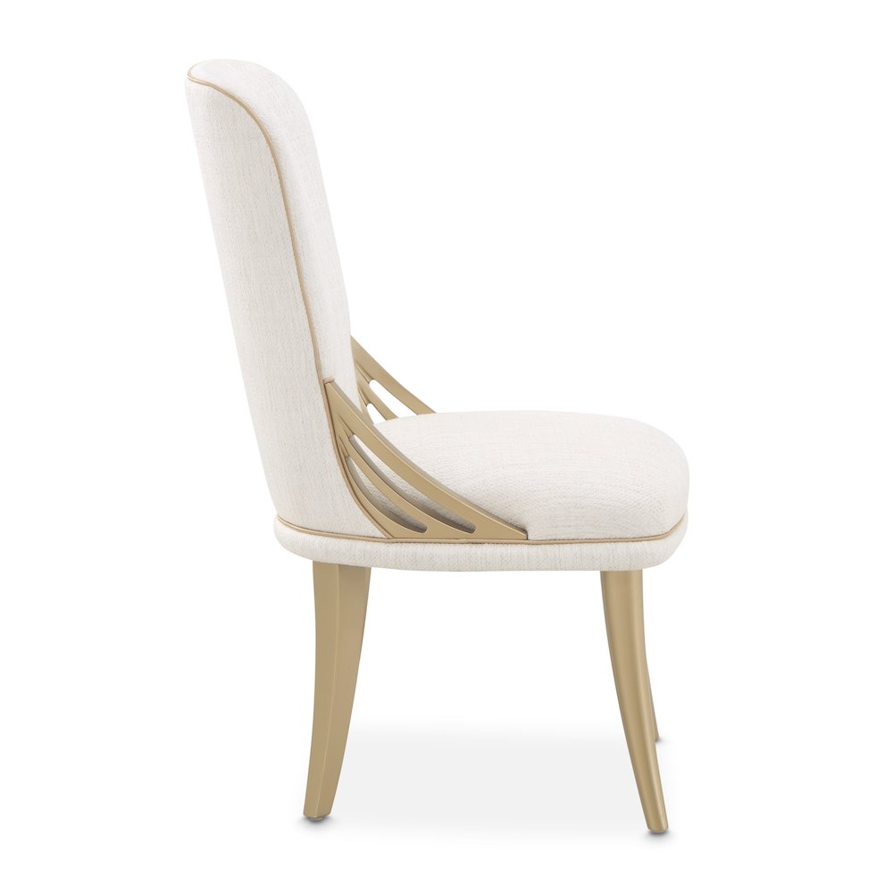 La Terrazza Dining Side Chair, Set of 2 - Creamy Pearl