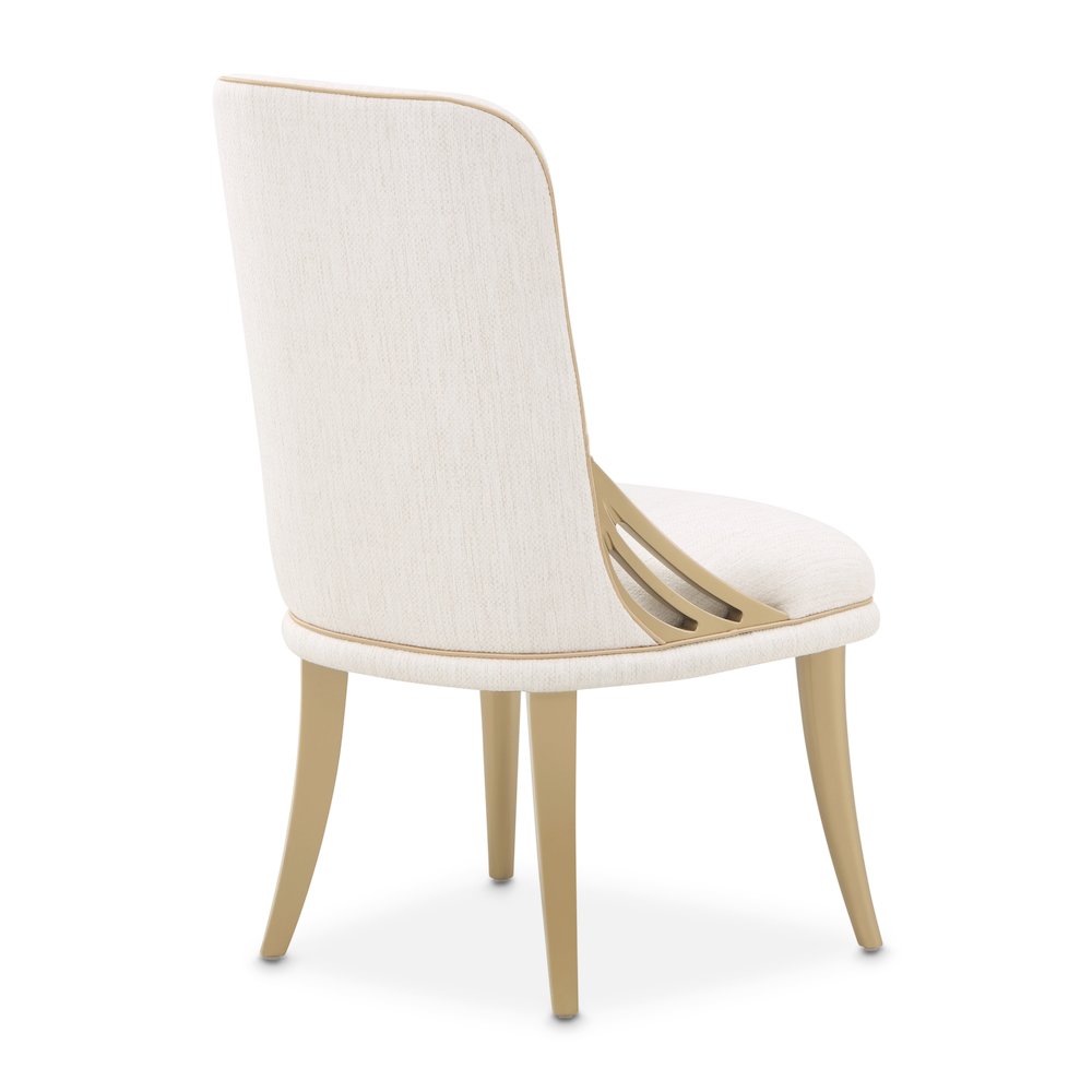 La Terrazza Dining Side Chair, Set of 2 - Creamy Pearl