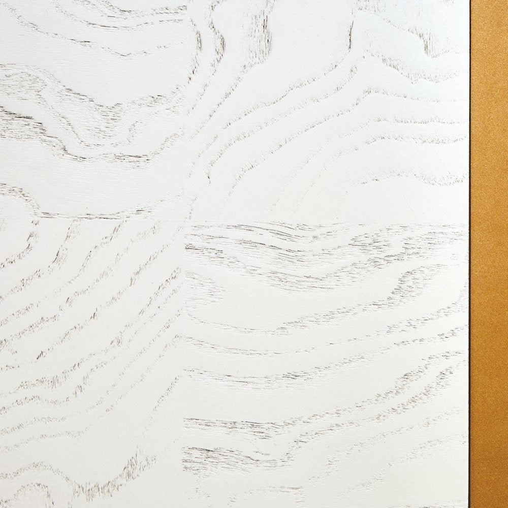 La Terrazza End Table - Creamy Pearl