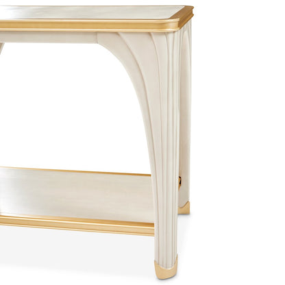 La Terrazza End Table - Silver Mist