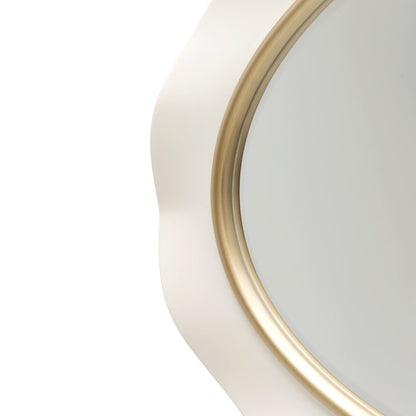 La Terrazza Wall Mirror - Creamy Pearl
