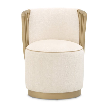 La Terrazza Vanity Chair - Creamy Pearl