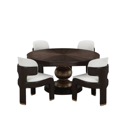West Kensington Oval Dining Table - Medium Espresso