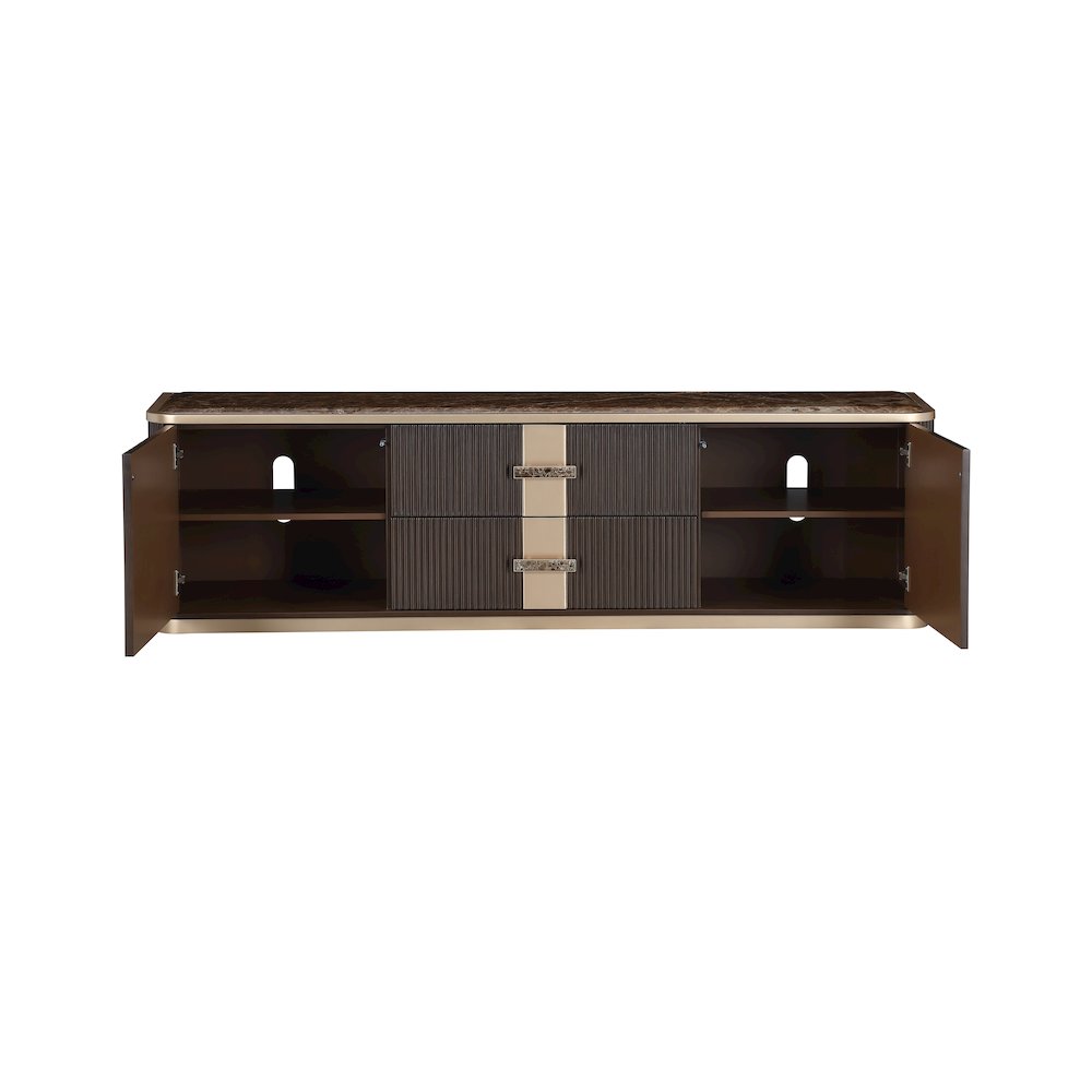 West Kensington Media Cabinet - Medium Espresso