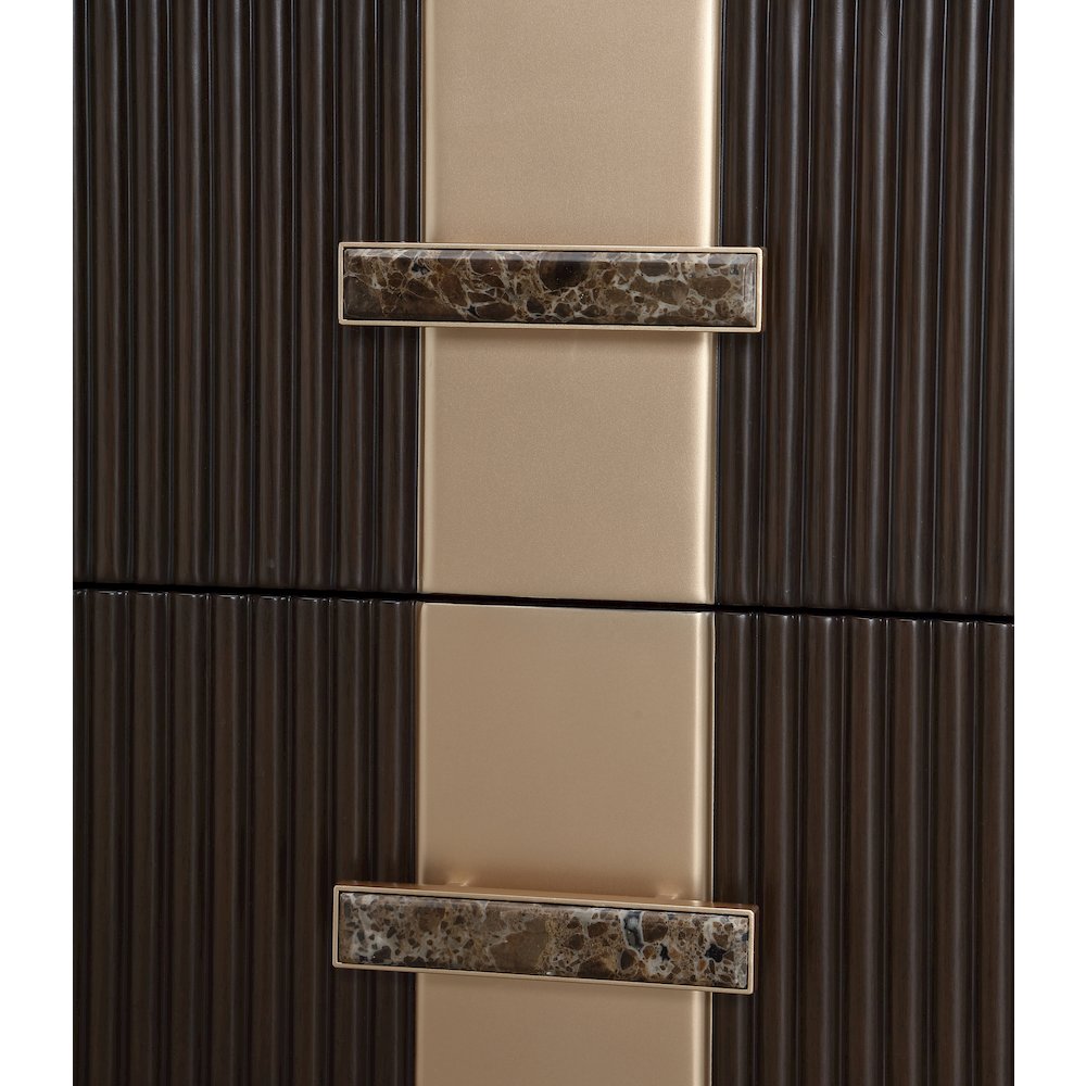 West Kensington Media Cabinet - Medium Espresso