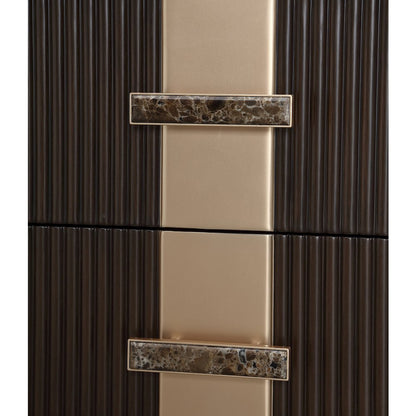 West Kensington Media Cabinet - Medium Espresso