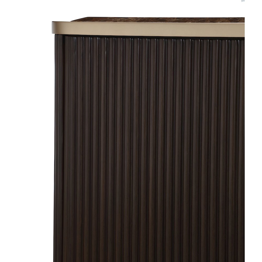 West Kensington Media Cabinet - Medium Espresso