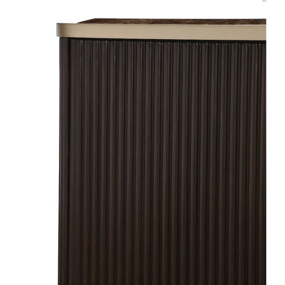 West Kensington Media Cabinet - Medium Espresso
