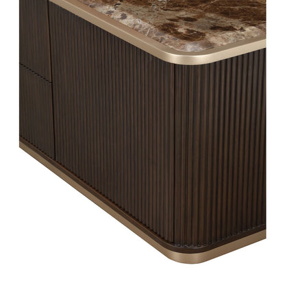 West Kensington Media Cabinet - Medium Espresso