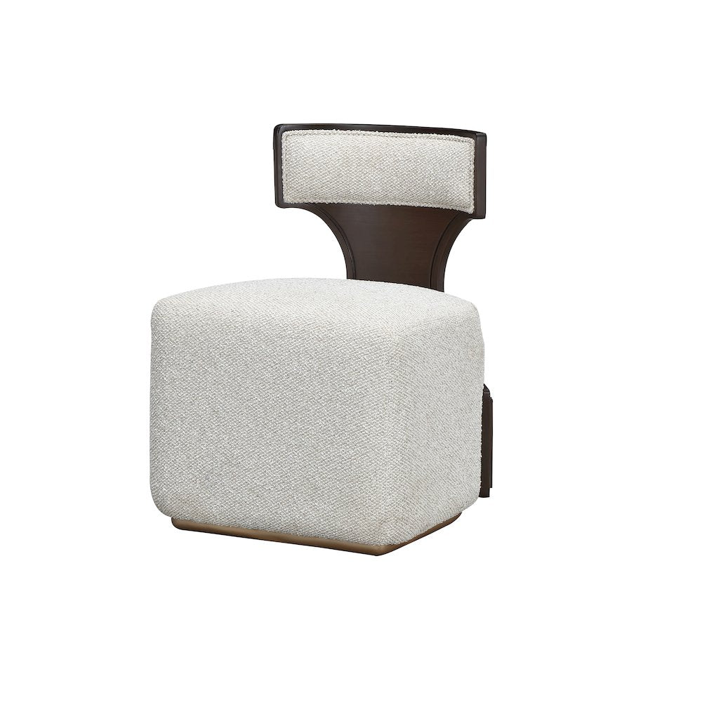 West Kensington Vanity Chair - Buff/Medium Espresso