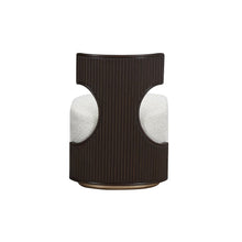West Kensington Vanity Chair - Buff/Medium Espresso