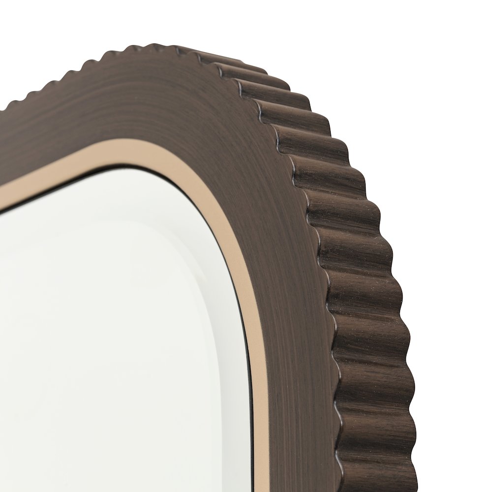 West Kensington Wall Mirror - Medium Espresso