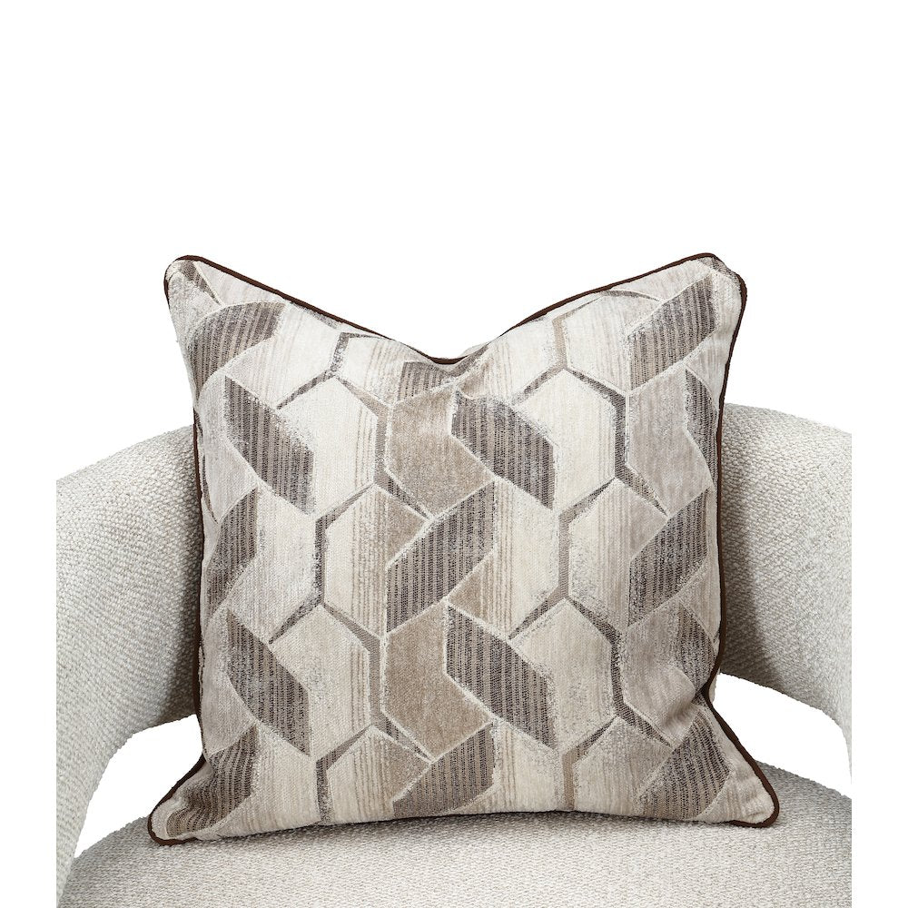 West Kensington Accent Chair - Buff/Medium Espresso