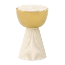 Scotts Square Chairside Table - Light Champagne