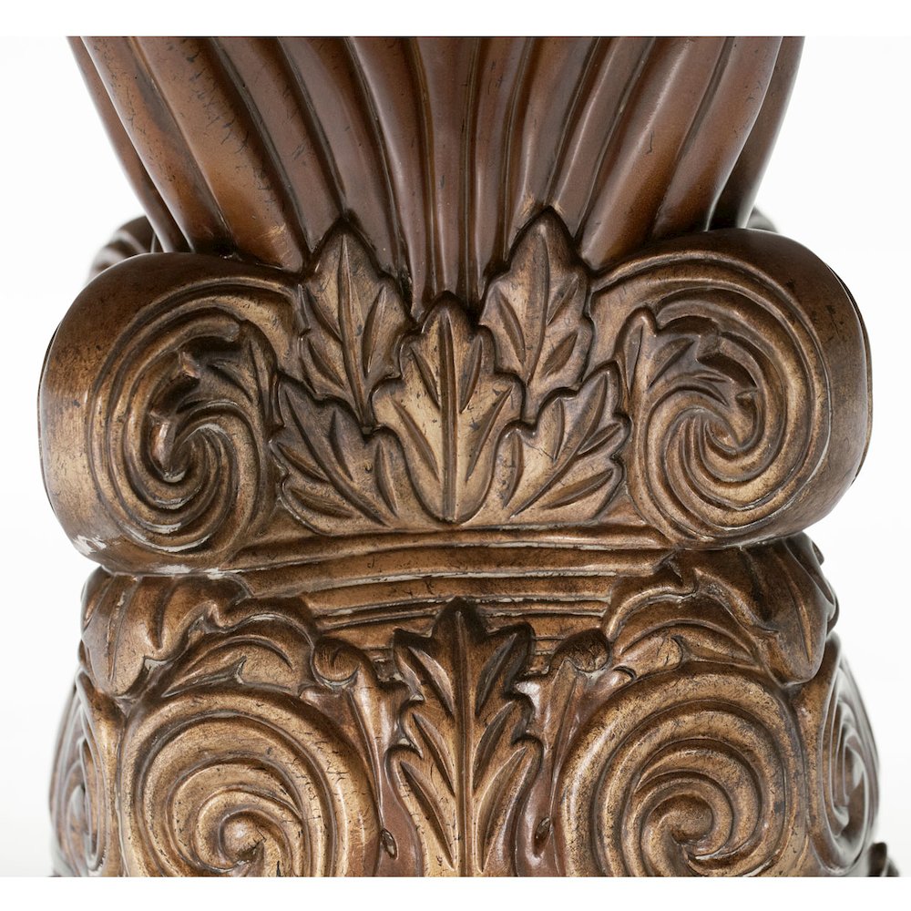 Villa Valencia Round Dining Table - Classic Chestnut