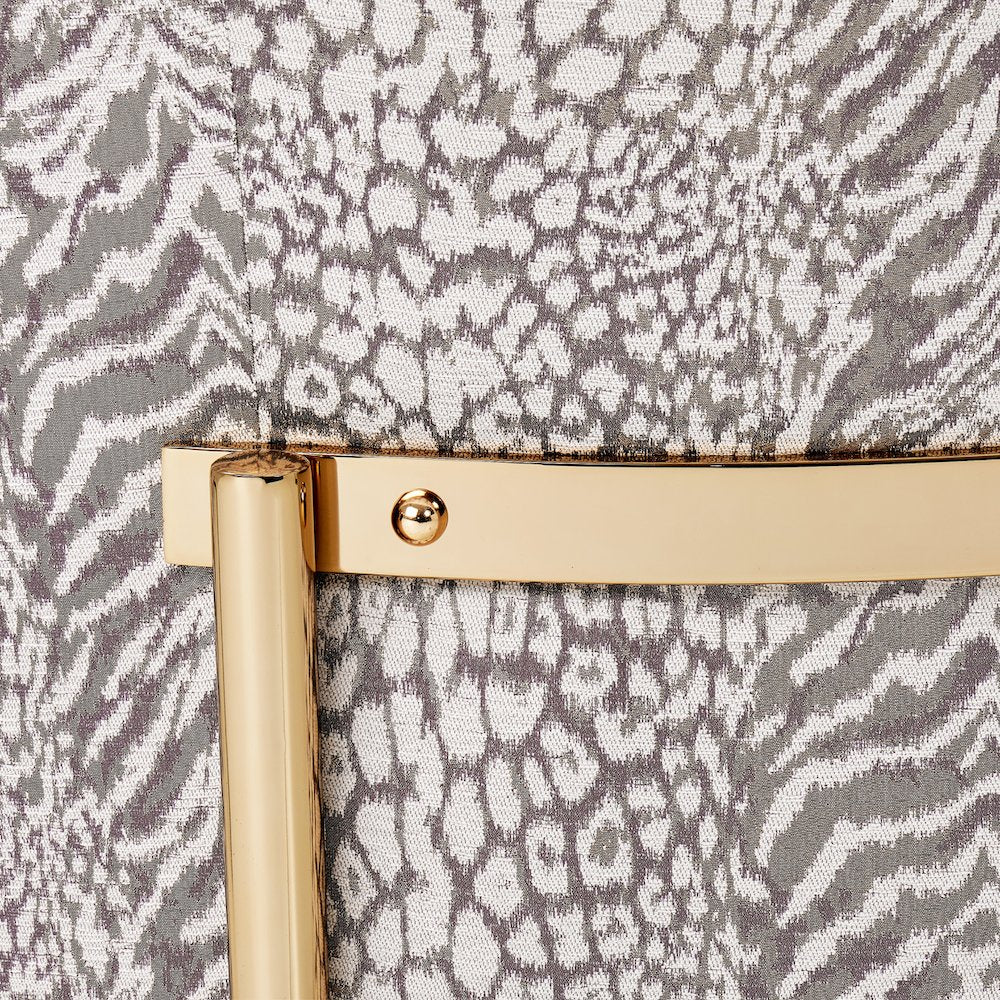 Lisbon Accent Chair - Opal/Gold
