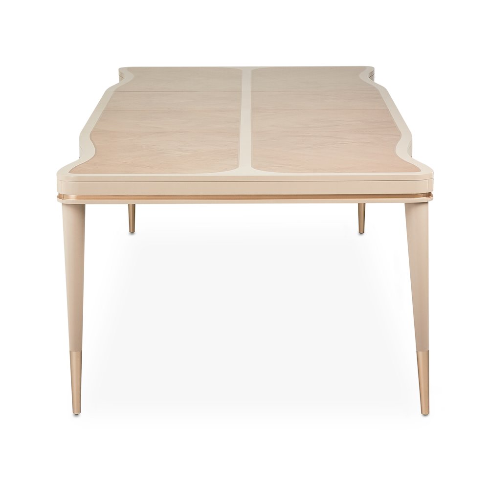 Malibu Crest Rectangular Dining Table - Blush