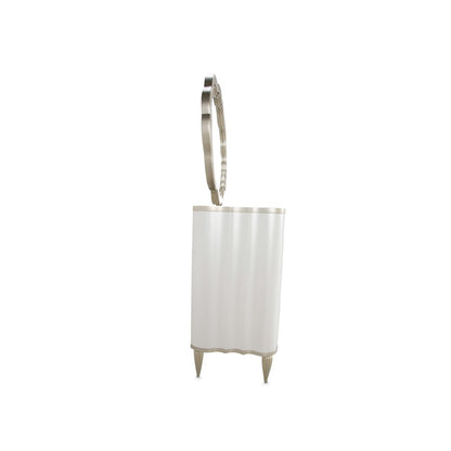 London Place Dresser with Mirror - Creamy Pearl