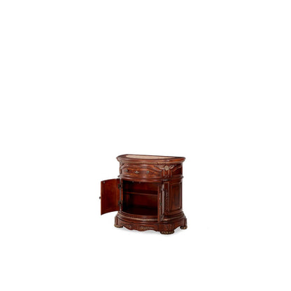Cortina Bedside Chest - Honey Walnut