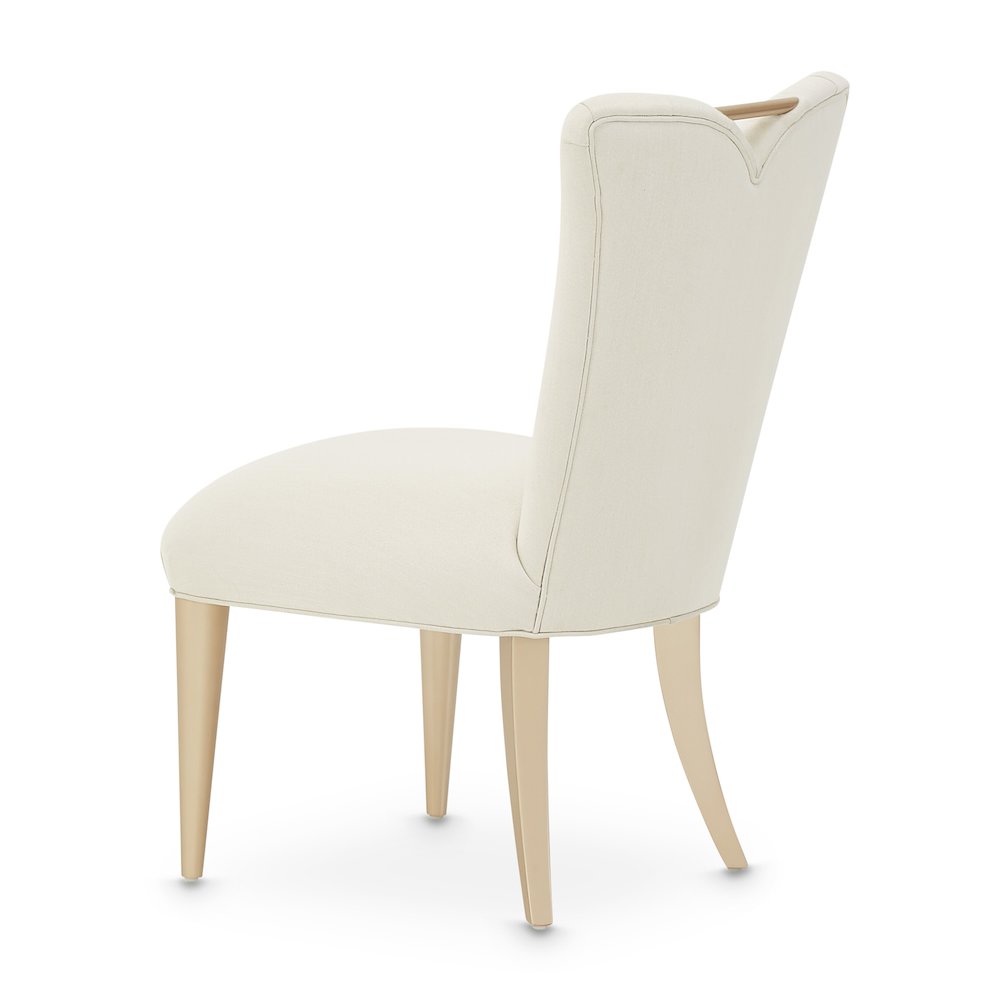 La Rachelle Dining Side Chair - Icicle/Champagne Set of 2