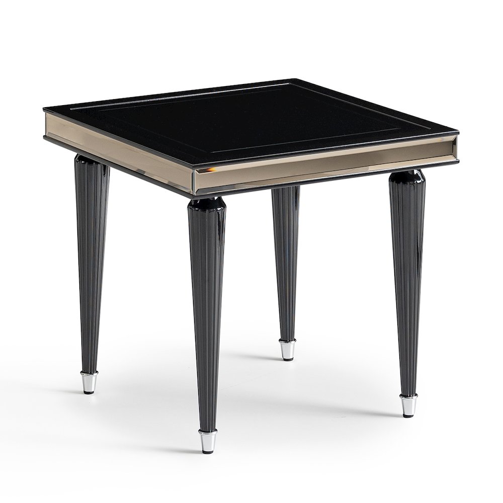 La Francaise Side Table - Black Ice
