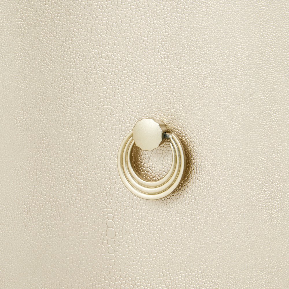 La Marisia Media Cabinet - Creamy Pearl