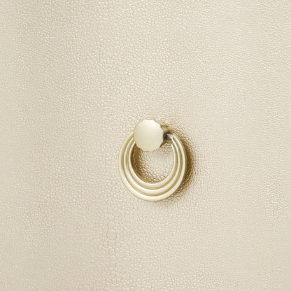 La Marisia Media Cabinet - Creamy Pearl