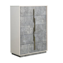 Pavira 5-Drawer Chest - Stone