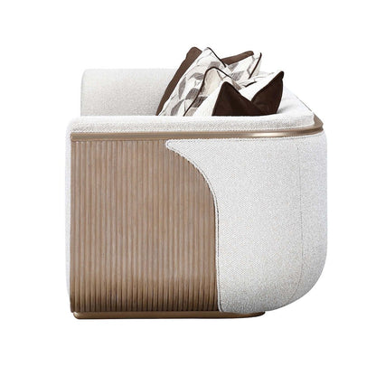 West Kensington Sofa - Buff/Seal Salt Caramel