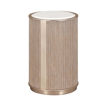 West Kensington Chairside Table - Sea Salt Caramel