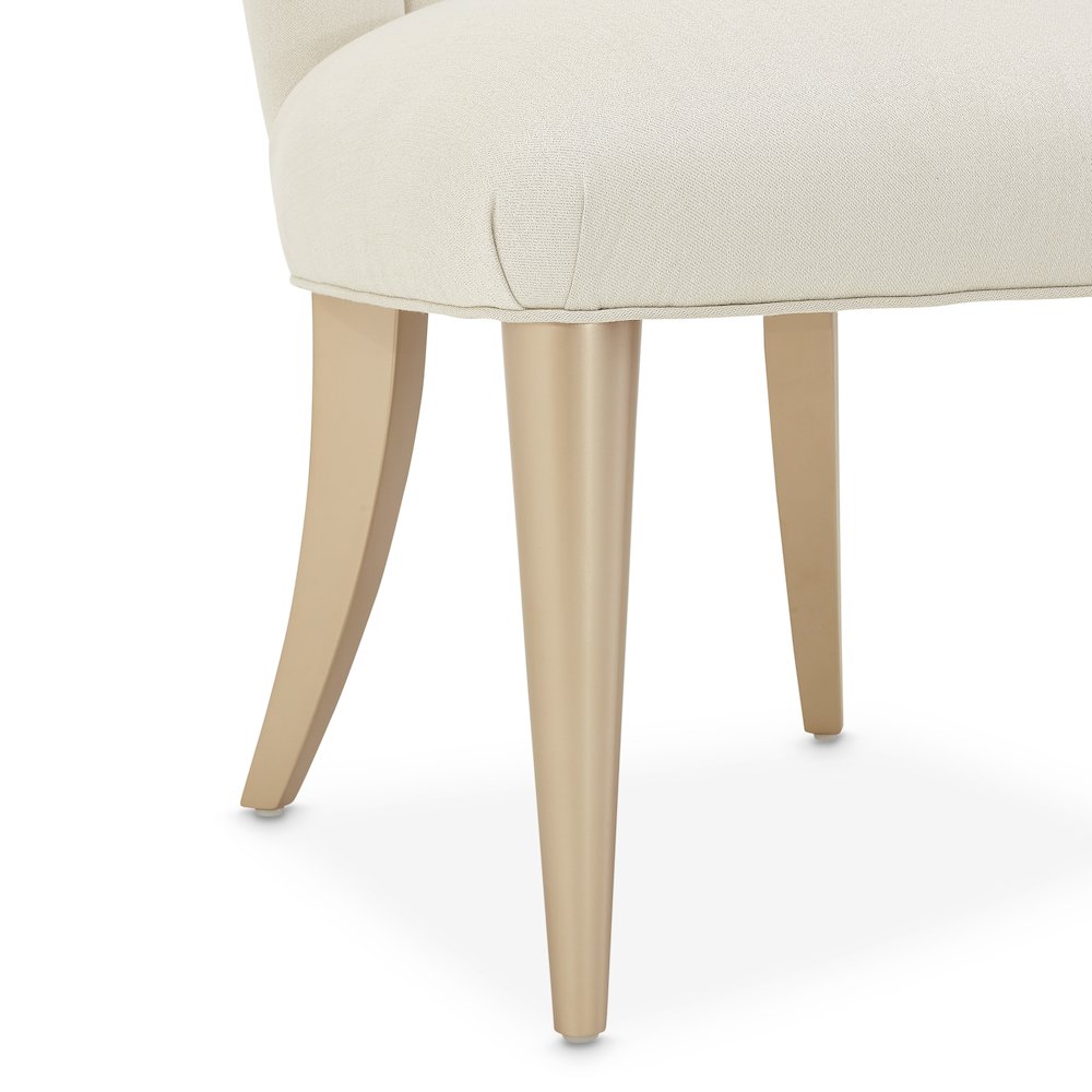 La Rachelle Dining Side Chair - Icicle/Champagne Set of 2