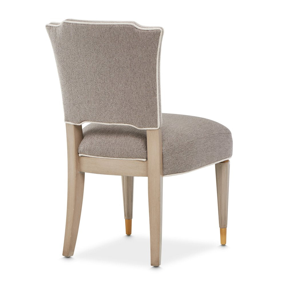 St. Charles Vanity Chair - Dove Gray