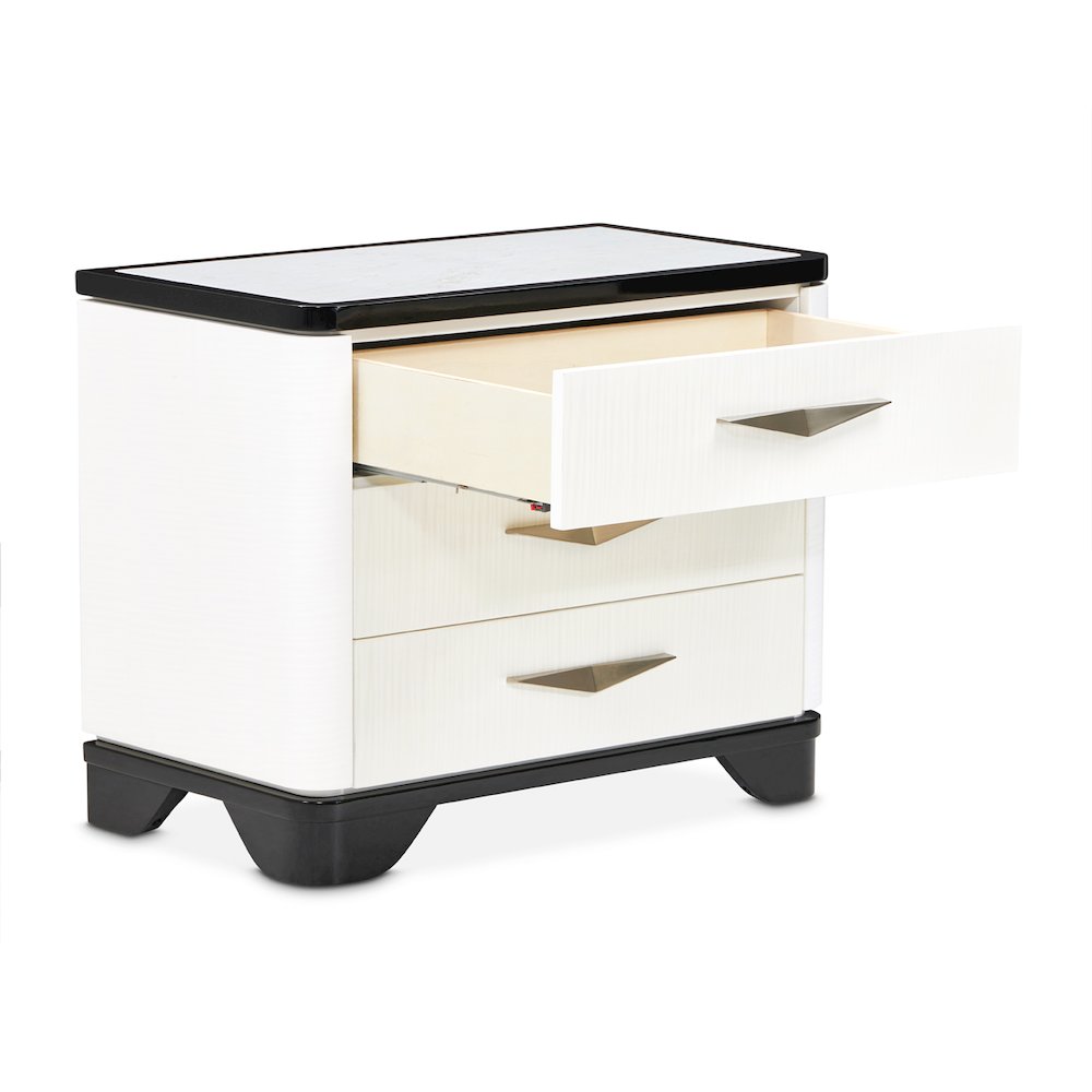 Tuxedo Large Nightstand - Piano Keyboard