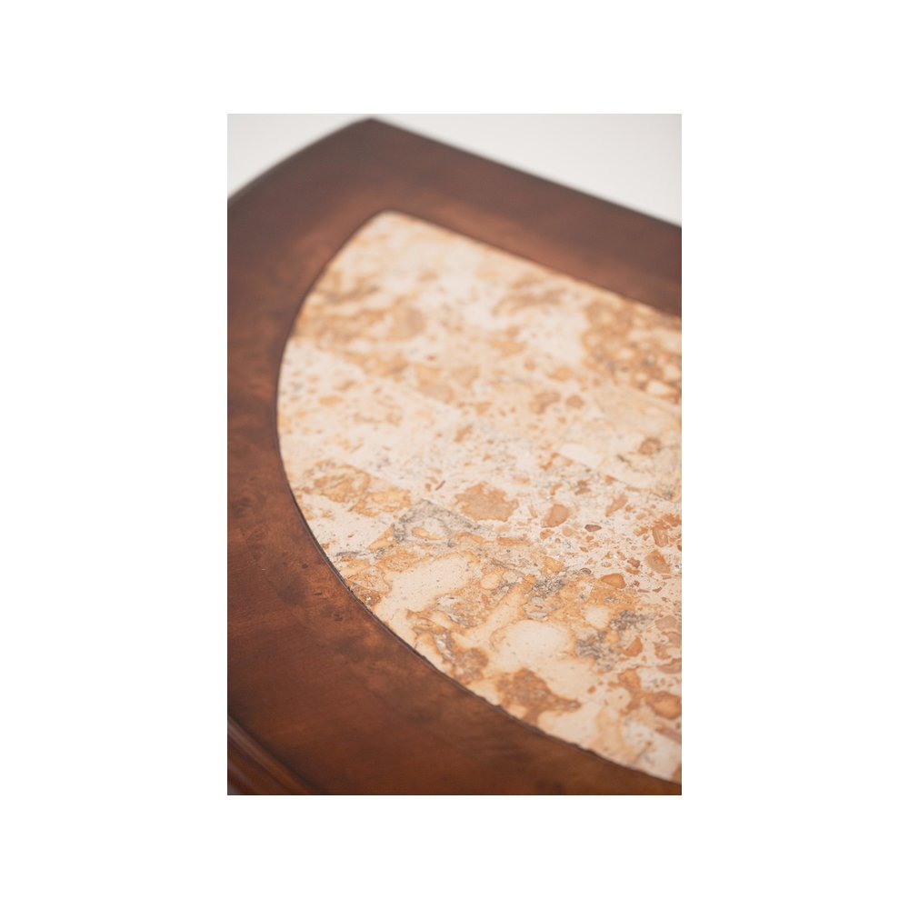 Cortina Bedside Chest - Honey Walnut