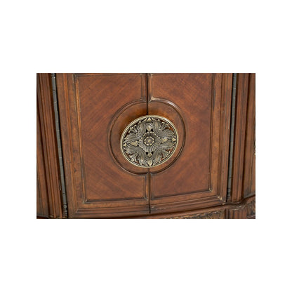 Villa Valencia Sideboard with Mirror - Classic Chestnut
