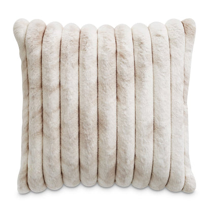 Sable 20" Square Throw Pillow - Almond