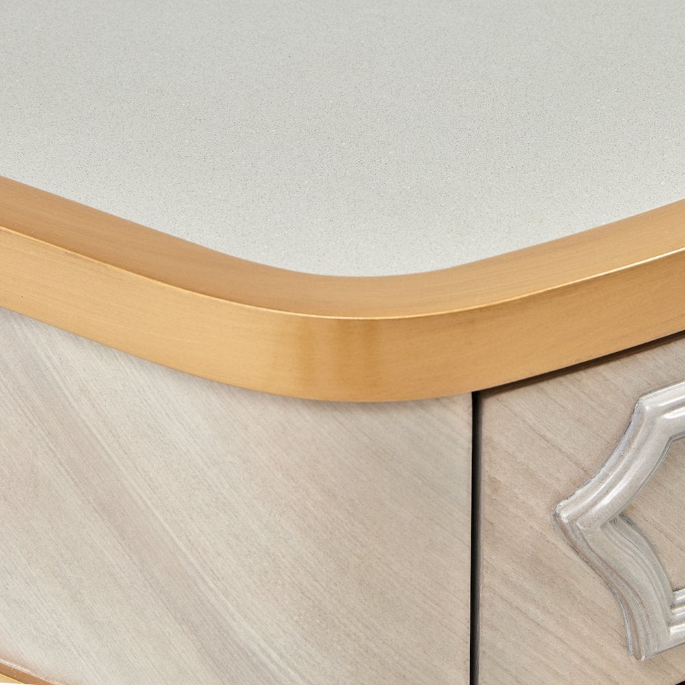 St. Charles Console Table - Dove Gray