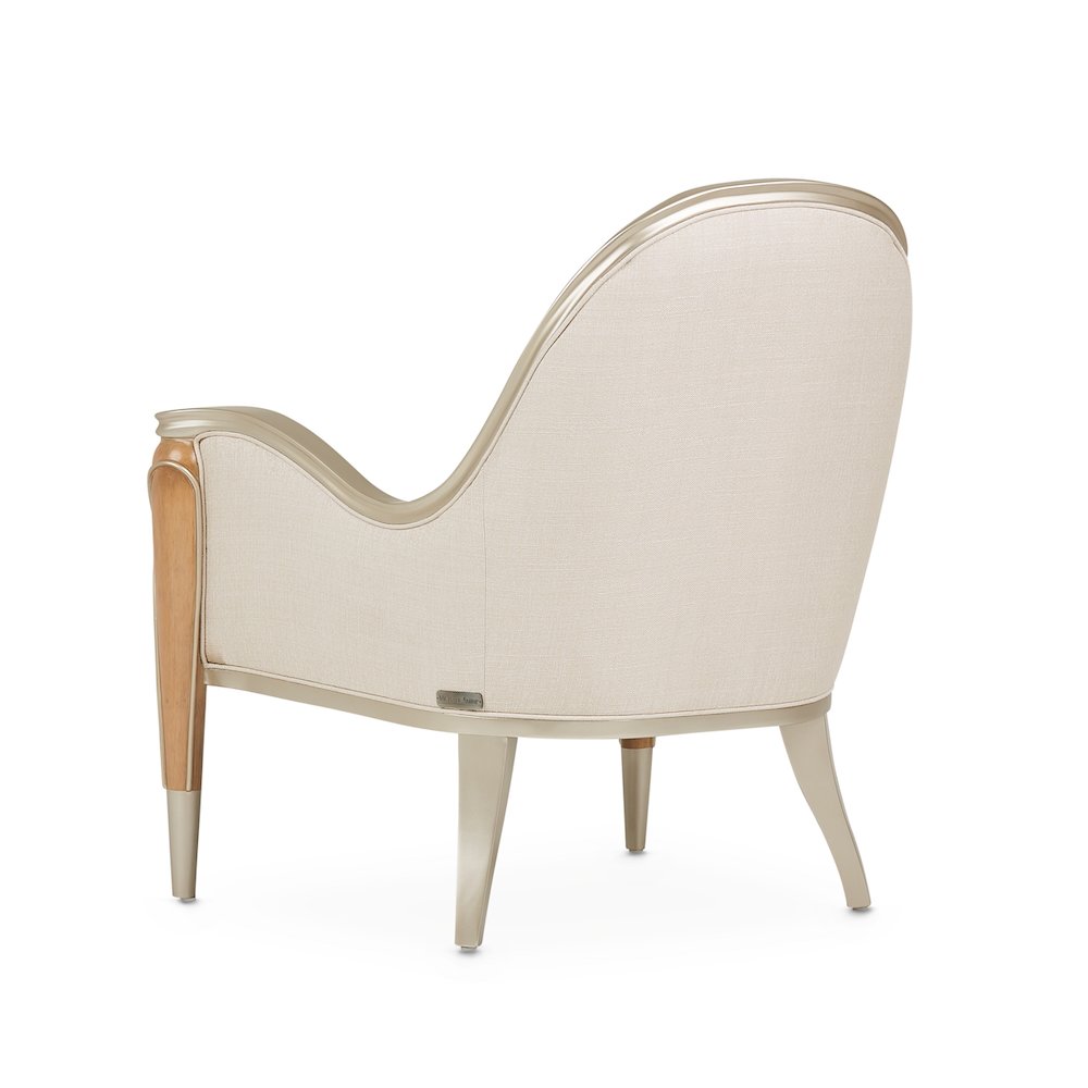 Villa Cherie Accent Chair - Pearl/Caramel