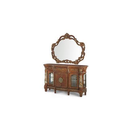 Villa Valencia Sideboard with Mirror - Classic Chestnut