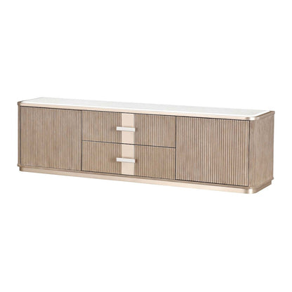 West Kensington Media Cabinet - Sea Salt Caramel