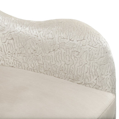 Yvette Accent Chair - Porcini/Medium Champagne