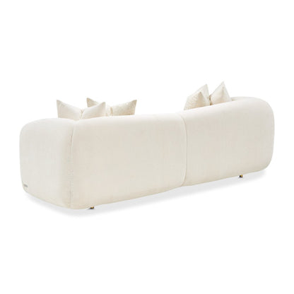 Sassani Sofa - Crepe/Gold