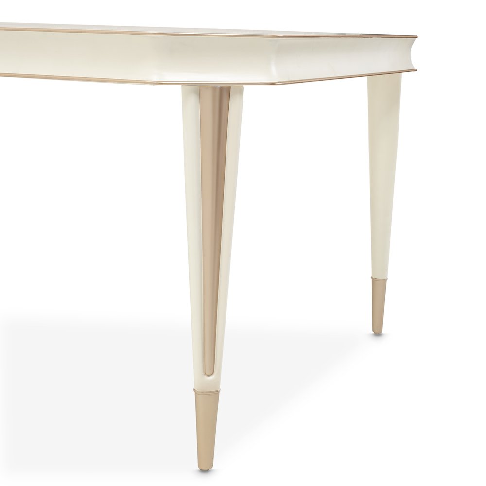 La Rachelle Rectangular Dining Table - Champagne