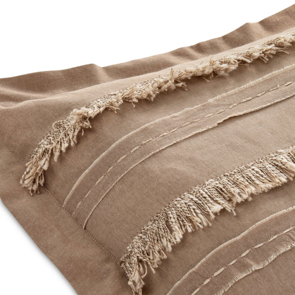 Country Lane 7-Piece Queen Duvet Set - Toast