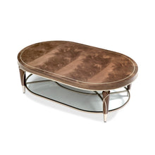Villa Cherie Oval Cocktail Table - Hazelnut