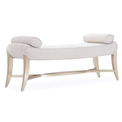 Malibu Crest Bed Bench - Chardonnay