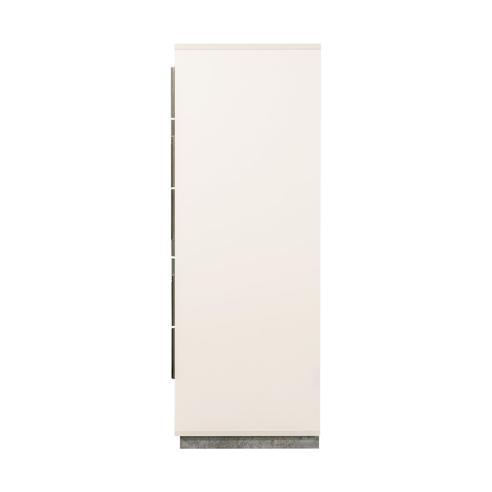 Pavira 5-Drawer Chest - Stone