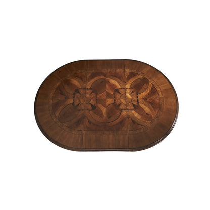 Villa Valencia Round Dining Table - Classic Chestnut